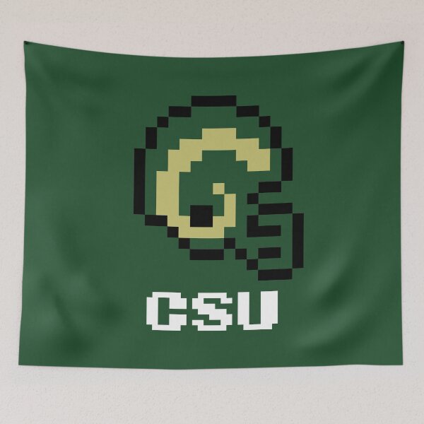 Item preview, Colorado State Rams (Tecmo Super Bowl Football Helmet) designed and sold by The Armorsmith.