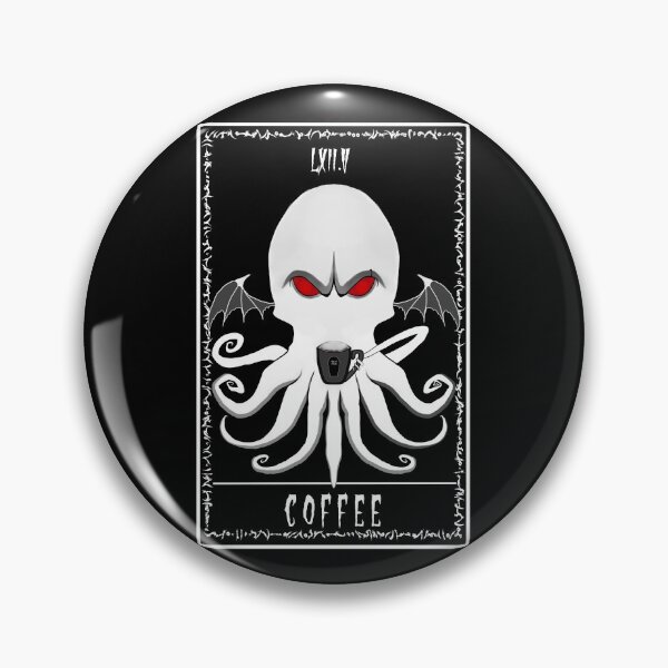 Item preview, Cthulhu Coffee Tarot Card - Eldritch Occult designed and sold by Arcana-Craft.