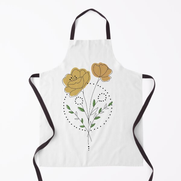 Artikelvorschau, Golden Flower Outline entworfen und verkauft von designedsyddd.