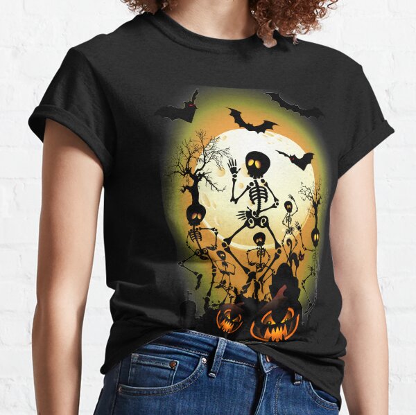 Skeletons Macabre Dance Classic T-Shirt