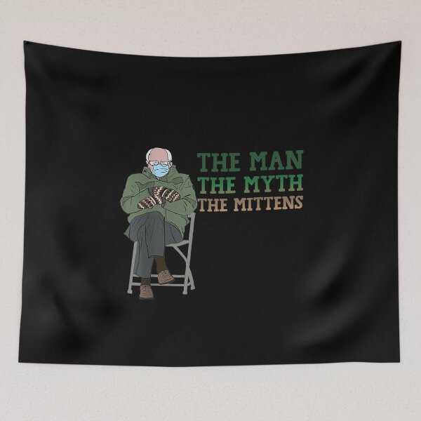 Item preview, Funny Meme Mittens Bernie Sanders Mittens The Man designed and sold by OdonnellConrad.