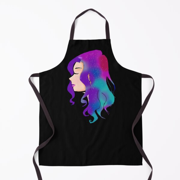Item preview, Dreamy Face with Watercolour Hair designed and sold by SunsetApple.