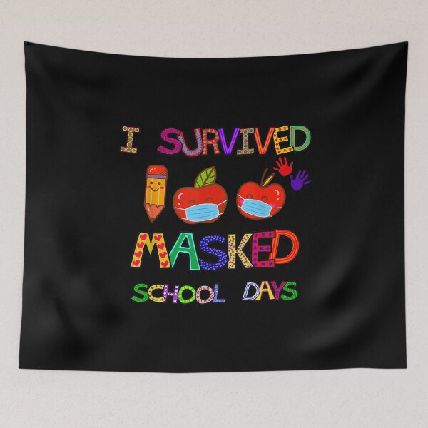 Item preview, I Survived 100 Masked School Days Student Teacher designed and sold by OdonnellConrad.