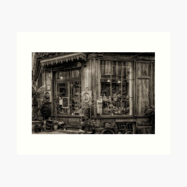 Cafe Laurence Art Print