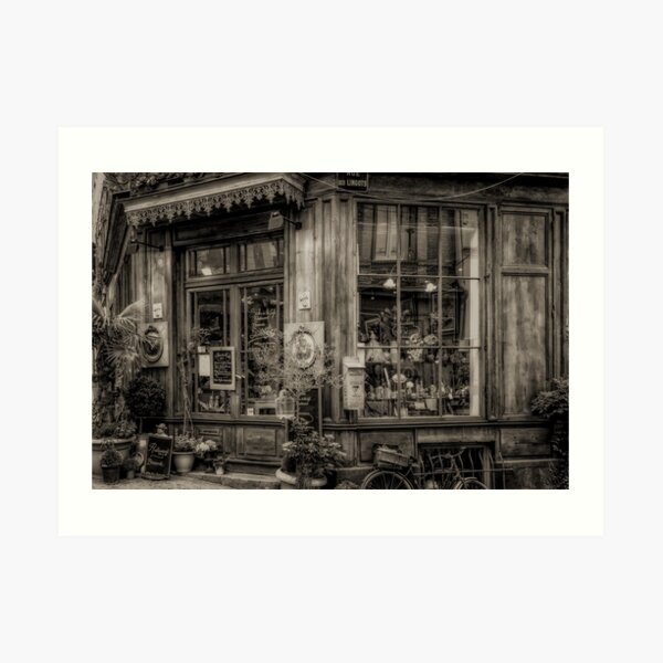 Cafe Laurence Art Print