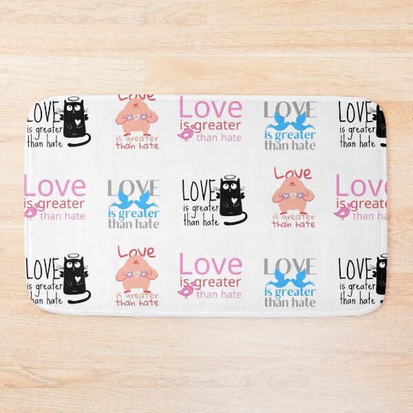 Item preview, Love is Greater Than Hate Animal Sticker Pack designed and sold by SweetAndSpice.