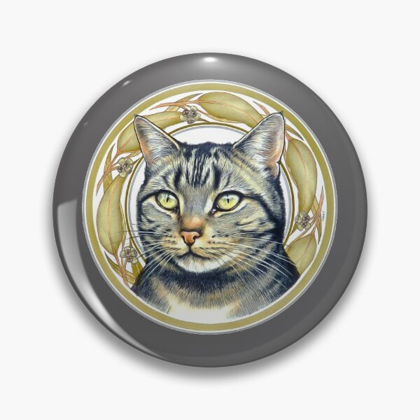 Item preview, gentle tabby designed and sold by Trish Hart.