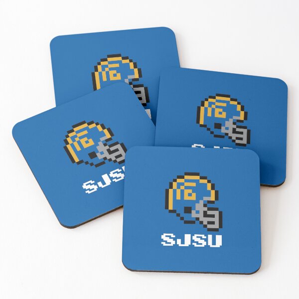 Item preview, San Jose State Spartans (Tecmo Super Bowl Football Helmet) designed and sold by The Armorsmith.