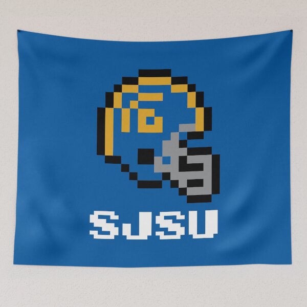 Item preview, San Jose State Spartans (Tecmo Super Bowl Football Helmet) designed and sold by The Armorsmith.
