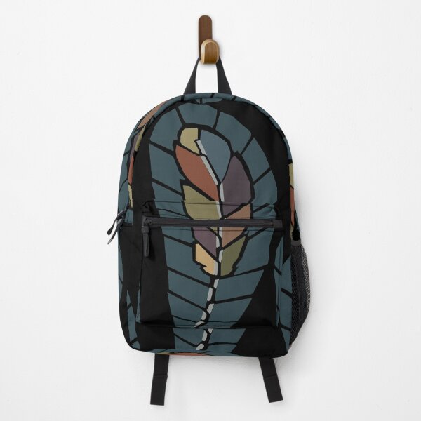 Item preview, Multicolored Feather Silhouette Black Background designed and sold by NWCC.