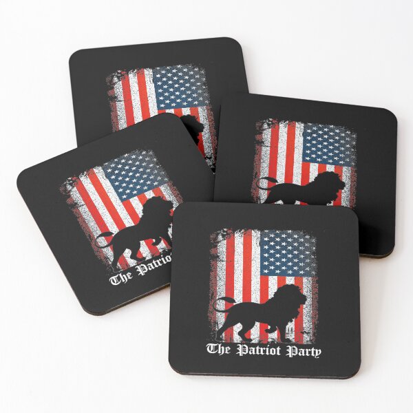 Item preview, Patriot Party Lion Shirt Conservative Patriotic 4th of July designed and sold by OdonnellConrad.