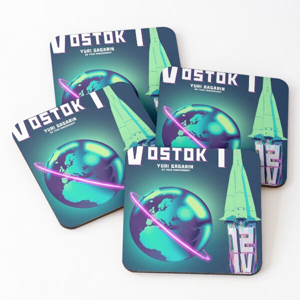 Item preview, Vostok 1 Anniversary Design designed and sold by ScienceNStuff.