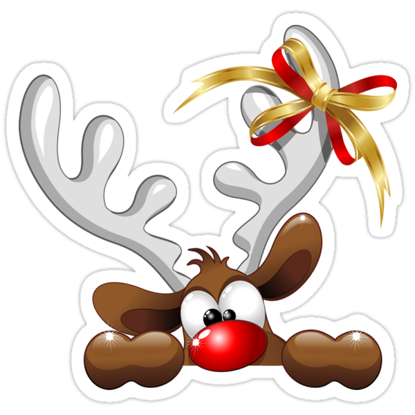 Funny Christmas Stickers 