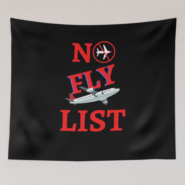 Item preview,  No Fly List designed and sold by WoodburyLake.