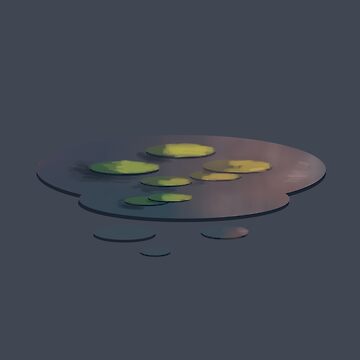 Artwork thumbnail, Lotus leaf by MalyarMN