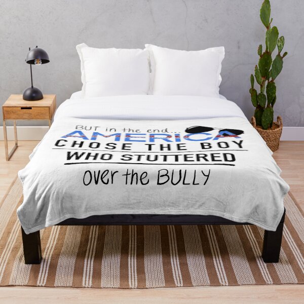 Item preview, Biden Harris Victory // But in the End, America Chose the Boy Who Stuttered Over the Bully designed and sold by Olivia Ossege.