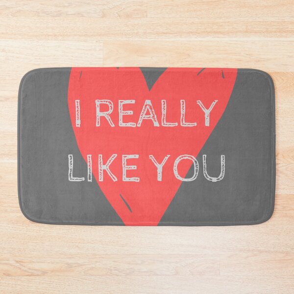 Item preview, I Really Like You Typography designed and sold by Christie Olstad.