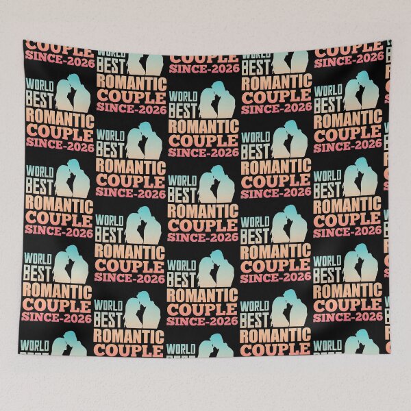 Item preview, World Best Romantic Couple Since 2026-Romantic designed and sold by KGN  CREATIVITY.