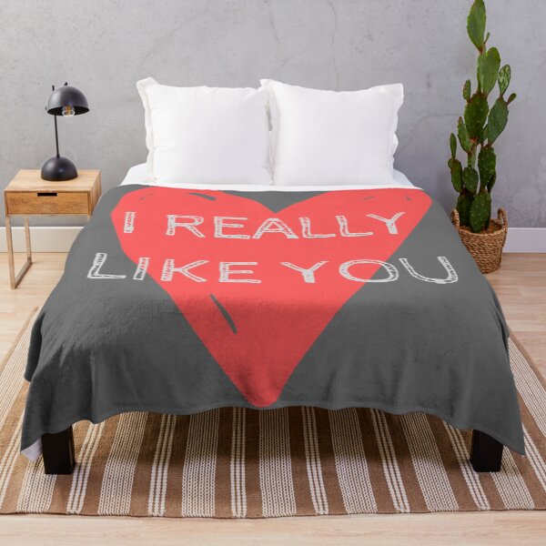 Item preview, I Really Like You Typography designed and sold by Christie Olstad.