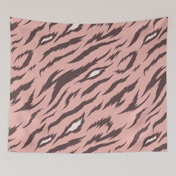 Item preview, pink animal print pattern designed and sold by Baaee.
