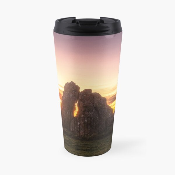 Whispering Knights Sunset Travel Coffee Mug