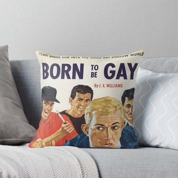 Artikelvorschau, Geboren, um schwul zu sein - Vintage Gay Pulp Magazine Cover entworfen und verkauft von IntersectPhoto.