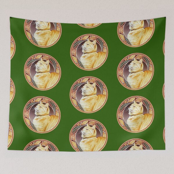 Item preview, ginger short hair tabby cat designed and sold by Trish Hart.