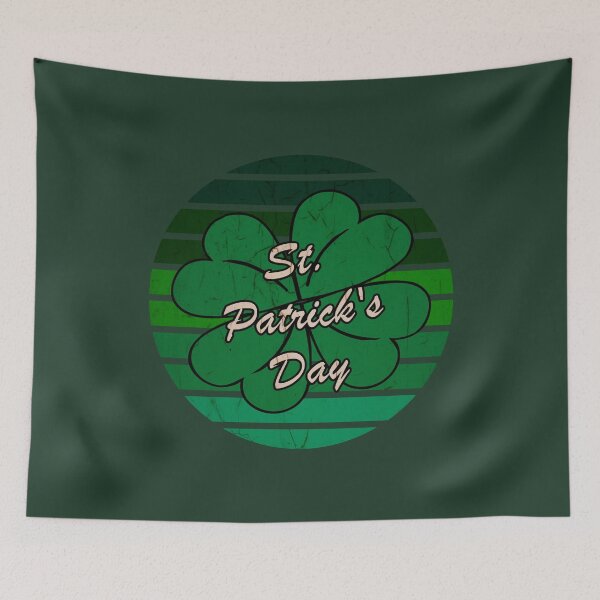 Item preview, 4 Leaf Clover Shamrock Retro St. Patrick's Day designed and sold by tpixx.