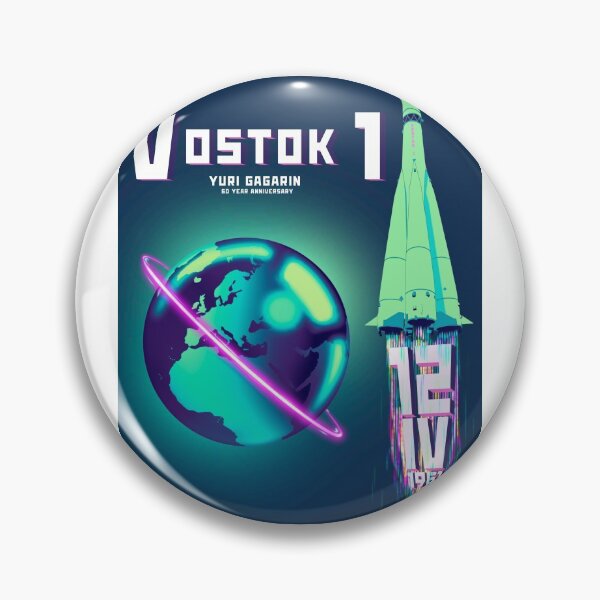 Item preview, Vostok 1 Anniversary Design designed and sold by ScienceNStuff.