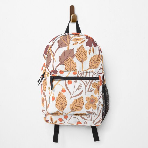 Item preview, Autumn Leaves And Flower Pattern designed and sold by SwePattern.