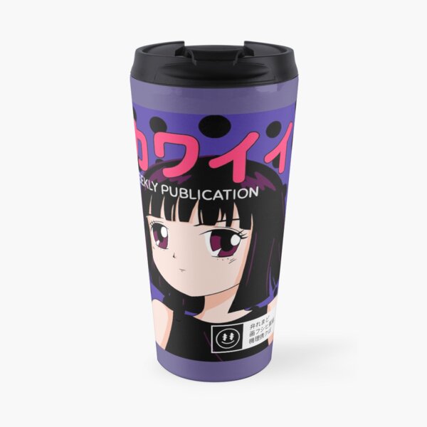 Manga girl Travel Mug