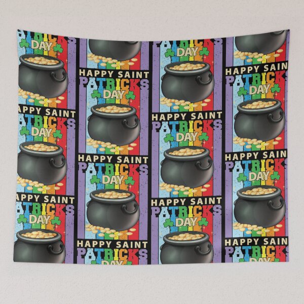 Item preview, Happy Saint Patrick's Day Pot Of Gold designed and sold by GravitiTees.