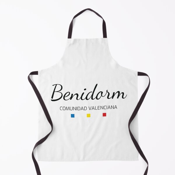 Item preview, Benidorm, Valencian Community calligraphy graphic designed and sold by crispy-prints.