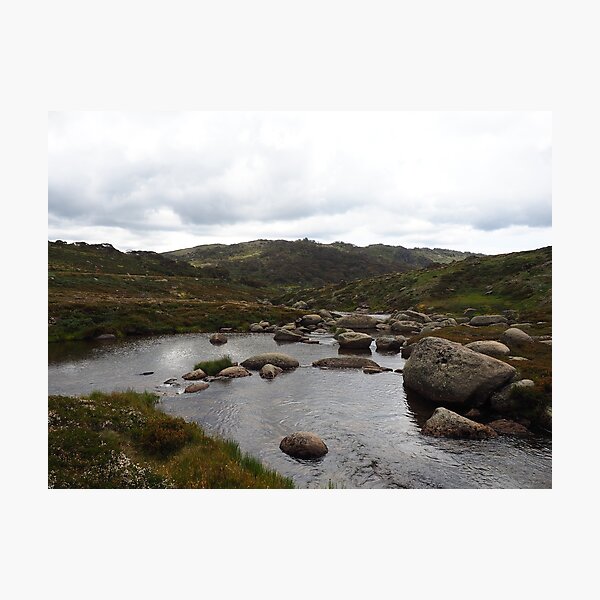 Item preview, creek in Kosiosko National Park.  designed and sold by Wricks-pics.