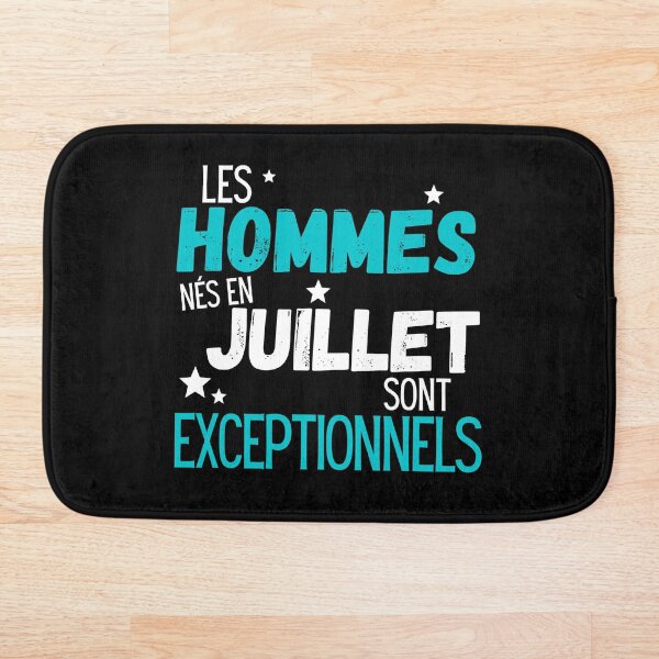 Aperçu de l'œuvre Copie de Les hommes nés en Juillet sont exceptionnels cadeau humoristique créée et vendue par TeeJfm.