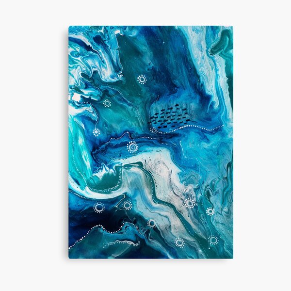 Saltwater dreaming Canvas Print