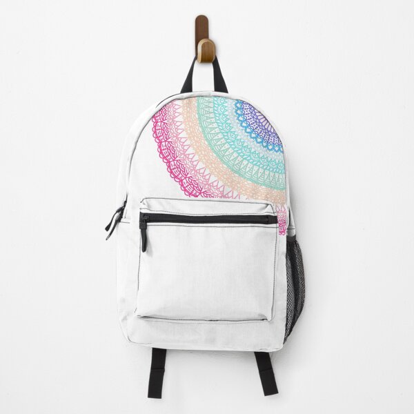 Item preview, Rainbow pattern round designed and sold by Leptailiin.