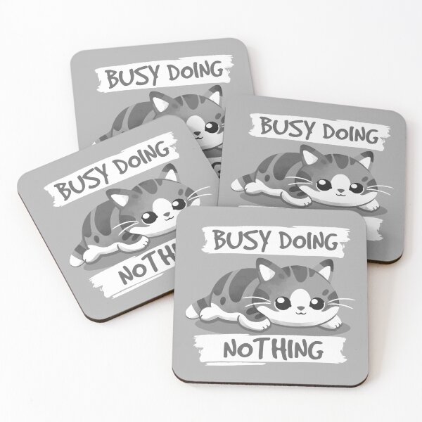 Item preview, Cat busy doing nothing designed and sold by NemiMakeit.