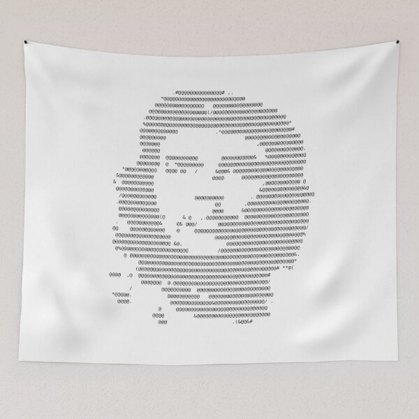Artikelvorschau, Che Guevara ASCII-Kunst. entworfen und verkauft von Ziyodus.