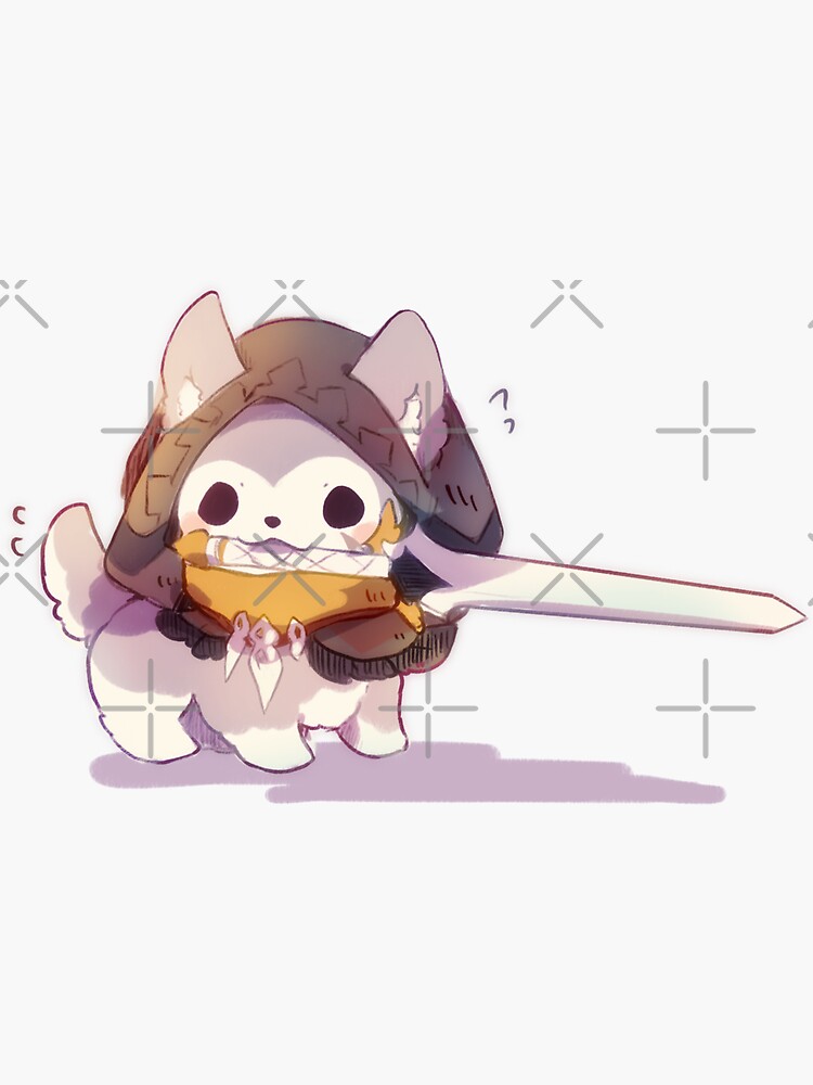 Genshin Impact Razor Puppy by CremeChii