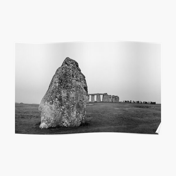 Stonehenge from afar Poster