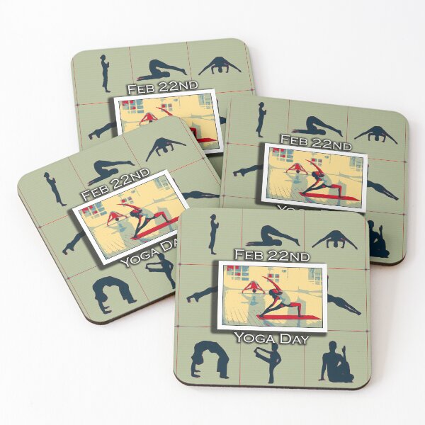 Item preview, I LOVE INTERNATIONAL YOGA DAY designed and sold by REALDesign-Shop.