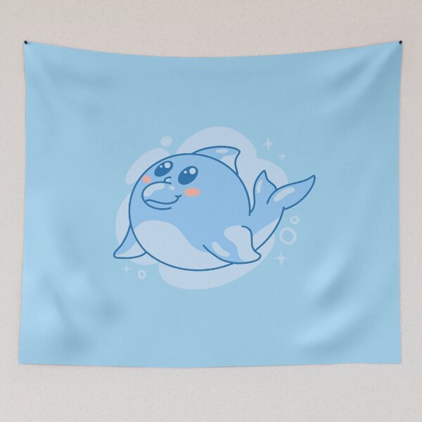 Item preview, Cute baby dolphin designed and sold by DerSenat.