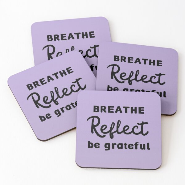 Item preview, Breathe, Reflect, Be Grateful Meditation designed and sold by sunnybandana.