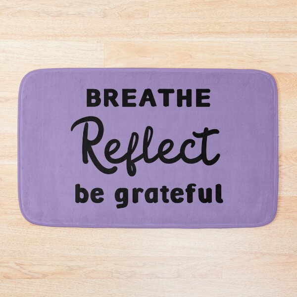 Item preview, Breathe, Reflect, Be Grateful Meditation designed and sold by sunnybandana.