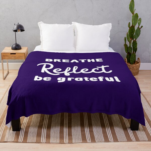 Item preview, Breathe, Reflect, Be Grateful Meditation designed and sold by sunnybandana.