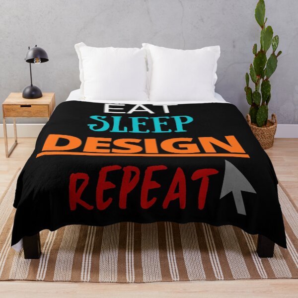 Item preview, Eat Sleep Design Repeat Designer designed and sold by Earthchild8888.