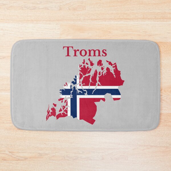 Item preview, Troms County Map, Norwegian County, Norway. designed and sold by marosharaf.