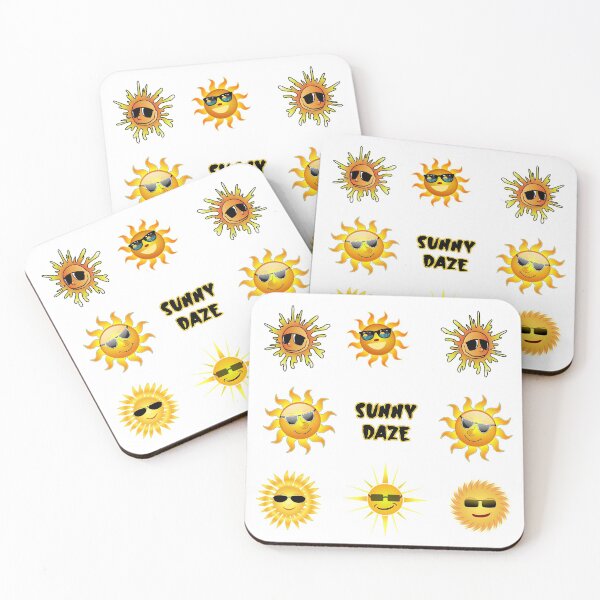 Item preview, Sunny Daze  - Several happy smiling suns wearing sunglasses.  designed and sold by Oaks Creations.