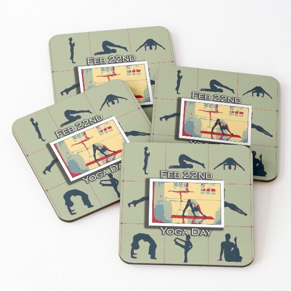 Item preview, I LOVE INTERNATIONAL YOGA DAY designed and sold by REALDesign-Shop.